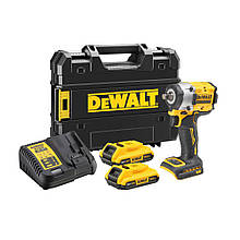 Гайкокрут ударний акумуляторний безщітковий DeWALT DCF921D2T 18 В 2 Аг 610 Нм 1.1 кг