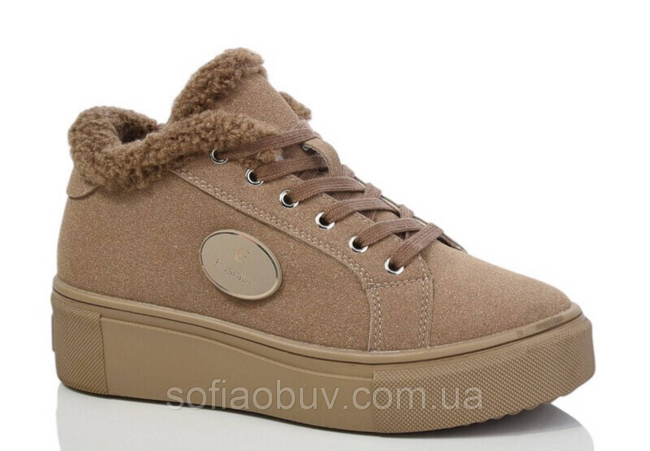 Ботинки утепленні хутром PL, фото 1