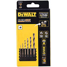 Касета зі свердлами по металу DeWalt Black & Gold DeWALT DT70828 7 шт діаметр 2-8 мм