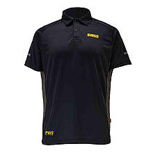 Поло RUTLAND POLO DeWALT DWC125-013-M Чорний Розмір М 100% поліестер