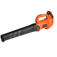 Повітродувка акумуляторна BLACK+DECKER BCBL200L 18 В вага 2.35 кг швидкість потоку 144 км/год