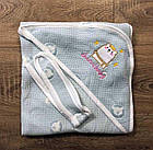 Рушник куточок для купання конверт новонароджених Шайнібейби мікрофібра преміум, фото 4