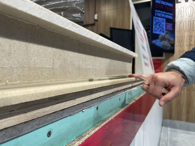 стільниця ремонт штучний камінь