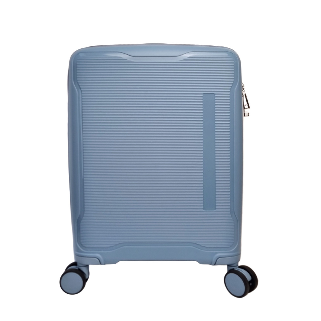 Велика валіза поліпропілен блакитної Арт.7921 l.blue (L) Jacklu (54)