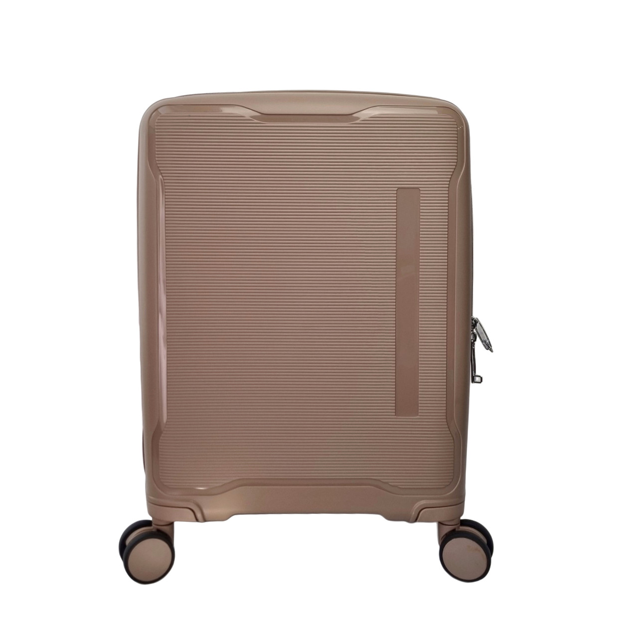 Велика дорожня валіза поліпропілен бежева Арт.7921 beige (L) Jacklu (54)