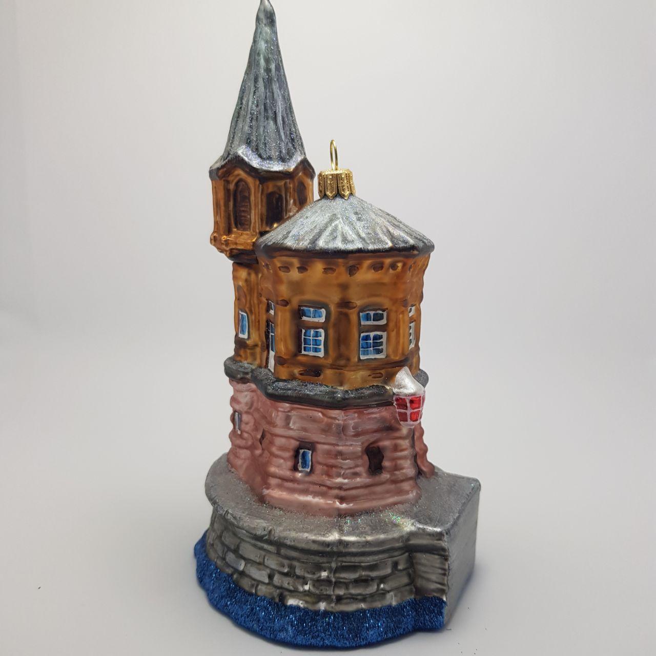 Скляна ялинкова іграшка Старий Замок Impuls. величезний асортимент іграшок як Irena, Komozja