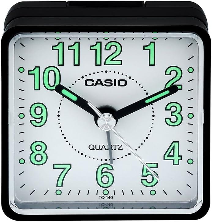 Годинник настільний Casio TQ-140-1BEF з будильником, фото 1