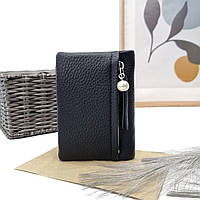 Гаманець жіночий стильний молодіжна штучна шкіра чорний Арт.Y-0038B black Saralyn (54)