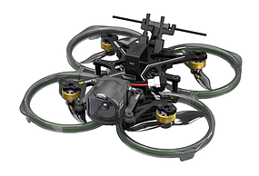 FPV дрон Flylens 85 HD O4 PRO 2S LED Whoop FPV Drone V1.3 + GPS + 2x 1000 mAh 2S batteries + buzzer