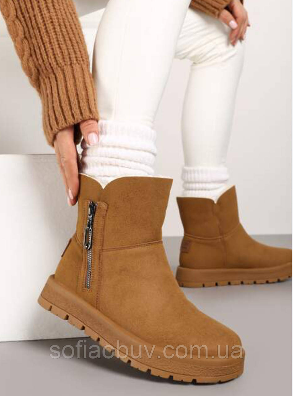 Ботинки утепленні хутром PL, фото 1