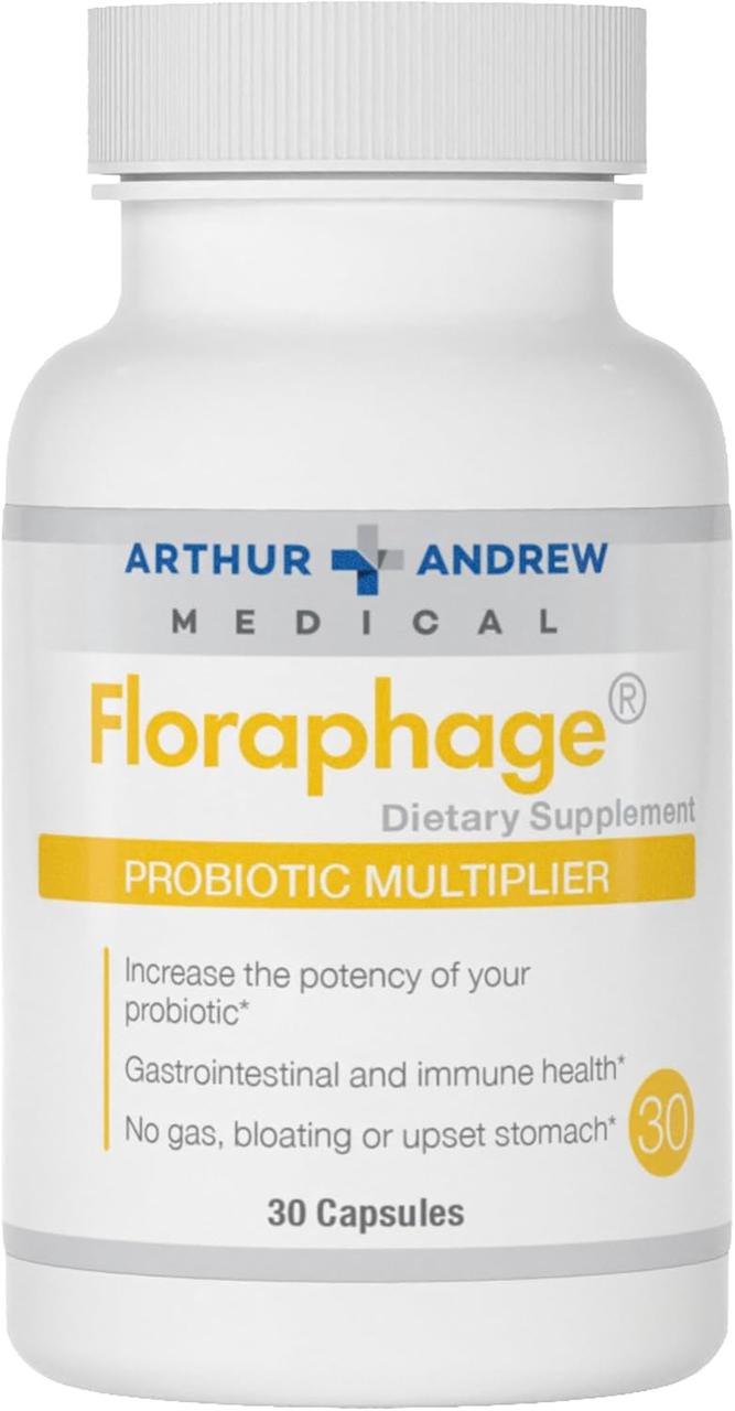 Arthur Andrew Medical Floraphage Probiotic Multiplier 30 капсул, фото 1