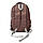 Оригінальний рюкзак поліестер коричневий Арт.S021 brown Karlos Marconi (54), фото 5
