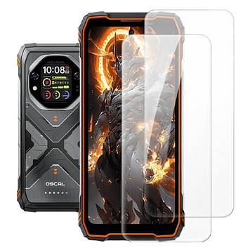 Скло на Blackview Oscal TANK 1 захисне протиударне Full Screen 5D | 9H | 2.5D | Nano - покриття "HYPER"