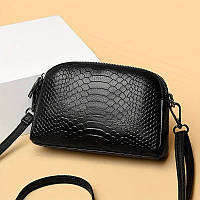 Модна сумка натуральна шкіра СК-3 | Крута сумка стильна | Жіноча сумка крос-боді | Маленька сумка елегантна | Сумка на плече