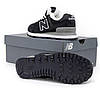 Зимові кросівки New balance 574 Winter хутро Нью Баланс чорно-білі замшеві чоловічі жіночі, фото 5