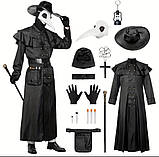 Костюм Доктор чуми (Чумний лікар) напрокат, фото 2