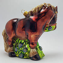 Скляна ялинкова іграшка Чарівний Поні Komozja Family Santa Claus, фото 3