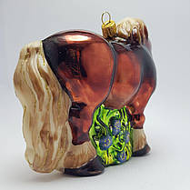 Скляна ялинкова іграшка Чарівний Поні Komozja Family Santa Claus, фото 4