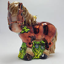 Скляна ялинкова іграшка Чарівний Поні Komozja Family Santa Claus, фото 5