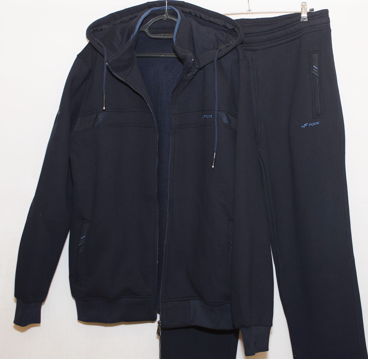 Спортивний костюм чоловічий теплий Fore 3095 (3XL,4XL.5XL,6XL,7XL)