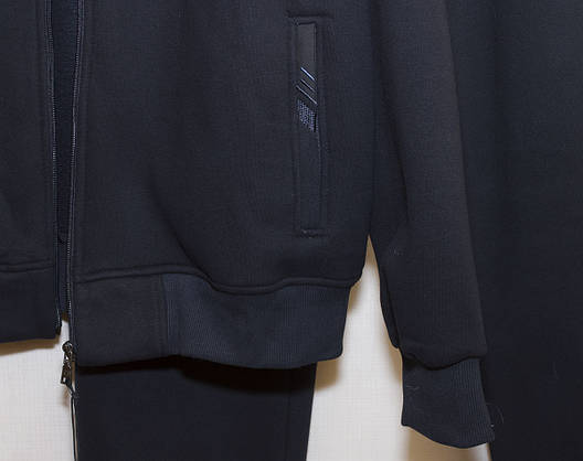 Спортивний костюм чоловічий теплий Fore 3095 (3XL,4XL.5XL,6XL,7XL), фото 5