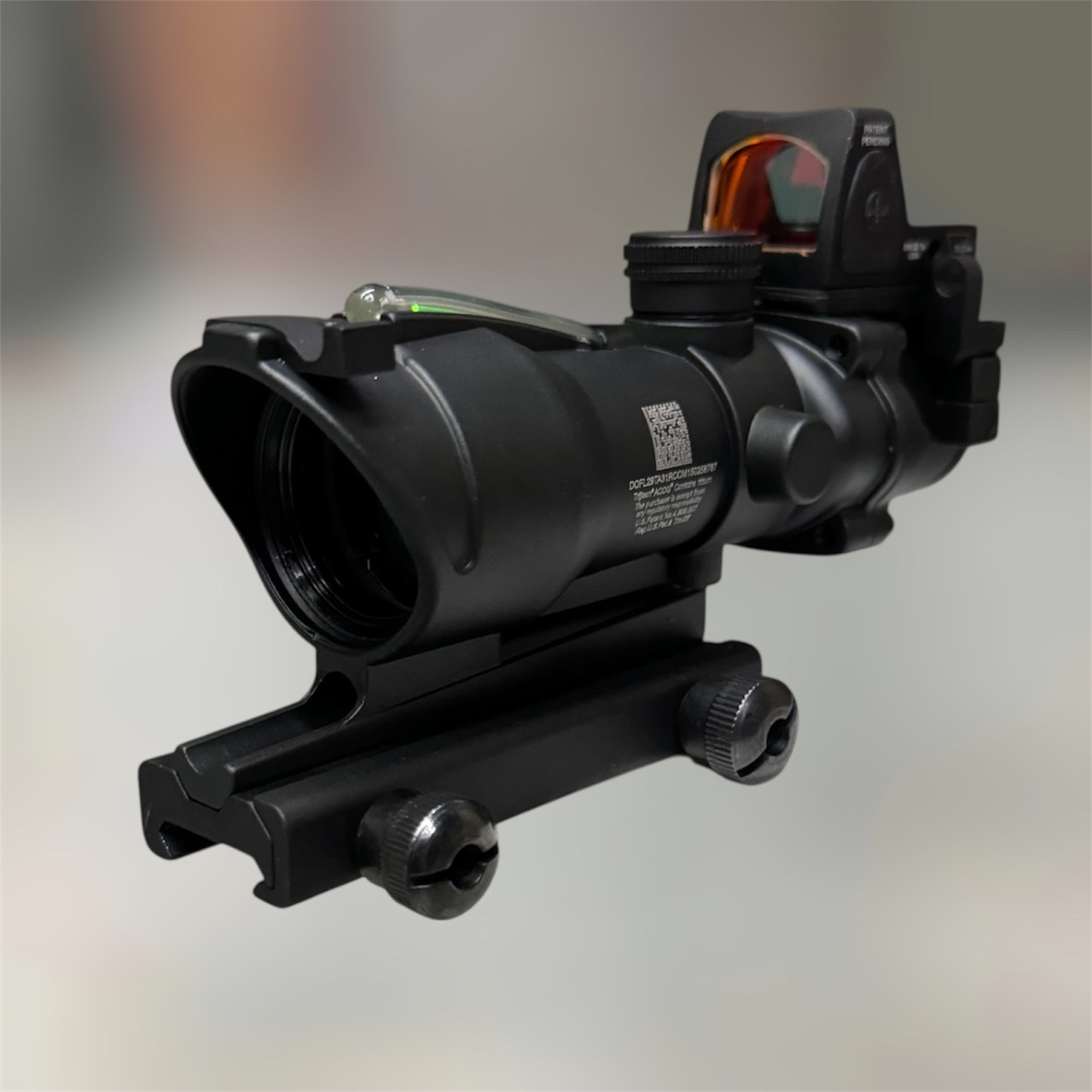 Приціл оптичний ACOG 4x32 RMR із додатковим малим коліматором (Китай)