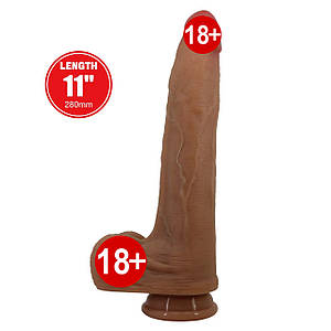 Реалістичний фалоімітатор PRETTY LOVE Adley, 28 см