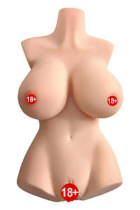 Мастурбатор торс із кібершкіри Pipedream PDX Plus Perfect 10 реалістичний, 44.5 см