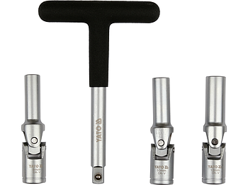 Набір ключів для свічок запалювання 4 шт. YATO YT-05347