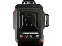 4D зелений лазер з електронним компенсатором 16 ліній YATO YT-30424, фото 6