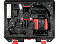 4D зелений лазер з електронним компенсатором 16 ліній YATO YT-30424, фото 9