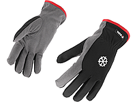 Робочі рукавички, утеплені, синтетична шкіра YATO YT-74684, розмір 10, фото 2