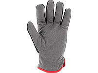 Робочі рукавички, утеплені, синтетична шкіра YATO YT-74684, розмір 10, фото 4