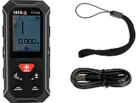 Двоспрямований лазерний далекомір 2 х 100 м YATO YT-731250, фото 5