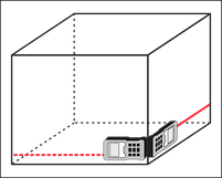 Двоспрямований лазерний далекомір 2 х 100 м YATO YT-731250, фото 9