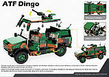 Конструктор XB-06055 Німецький бронетранспортер ATF Dingo 670 деталей, фото 4