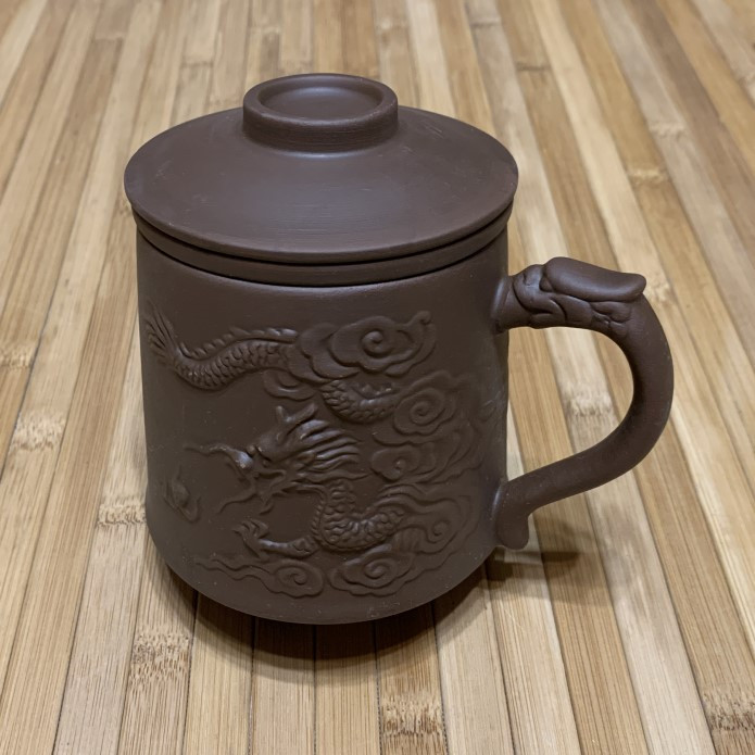 Чашка заварювальна з ситом небесний дракон 500 мл, фото 1