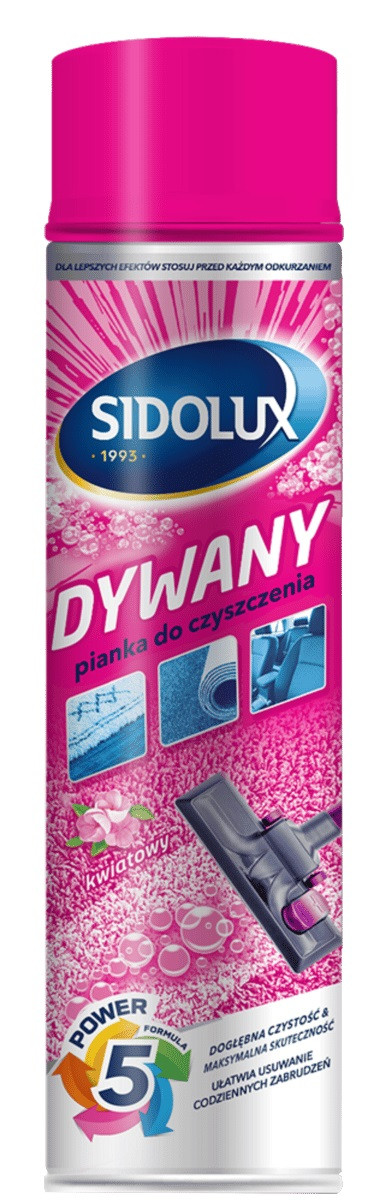 Очисний засіб для килимів Sidolux квітковий 600 мл, фото 1