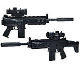 Автомат детский  с водными пулями и очками 666-2S, фото 2