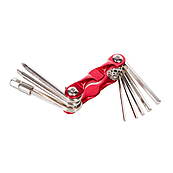 Мультитул KENLI KL-9833B 9 в 1 металевий корпус