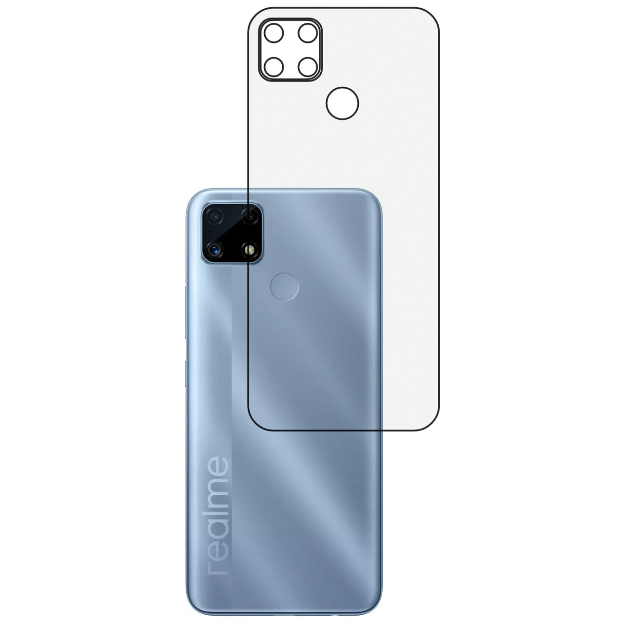 Плівка на задню панель Mietubl HD для Realme C25s, фото 1