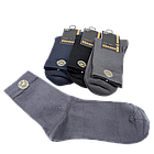 Чоловічі зимові шкарпетки КОРОНА з кашеміру – теплі, м’які та еластичні для холодної пори року (10 пар), фото 2