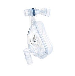 Орально-назальна маска силіконова (ШВЛ) Sleepas без отворів для видиху (M)