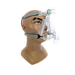 Орально-назальна силіконова маска (CPAP) Sleepas з отвором для видиху (M)