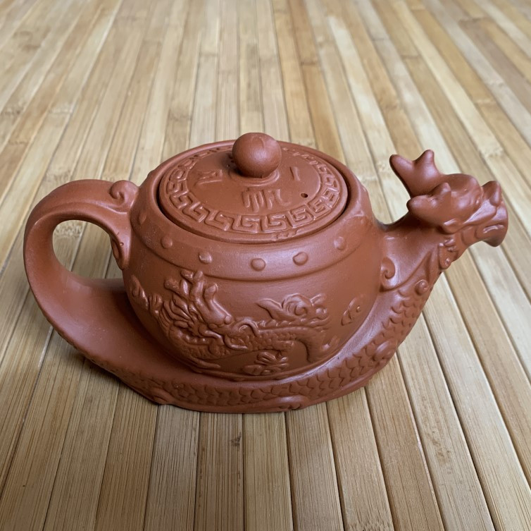 Чайник з іссинської глини Дракони 400 мл, фото 1