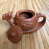 Чайник з іссинської глини Дракони 400 мл, фото 3