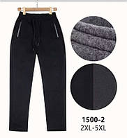 Штани спортивні чоловічі на хутрі (Розміри: 50-56) "Трикотаж Хух"