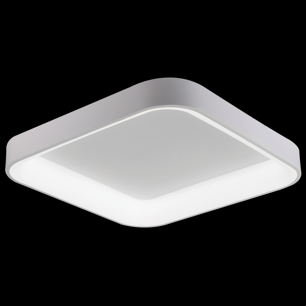 Світильник стельовий білий квадратний з регулюванням світла 50Вт 3000-6500К димер, пульт