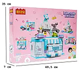 Конструктор 3061 Cogo Girls Fairy Модний будинок 4 в 1 Зимовий будиночок, 648 деталей, фото 2