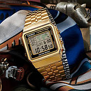 Чоловічі годинники Casio A500WGA-1DF, фото 6